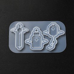 Bricolage bijoux en sable rapide moules en silicone&nbsp;X-DIY-P074-05B