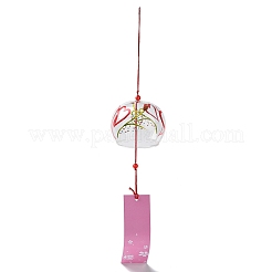 Windspiel aus Glas&nbsp;HJEW-XCP0001-19