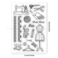 PVC-Plastikstempel&nbsp;DIY-WH0167-56-216