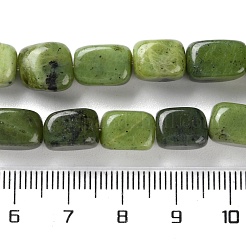 Natürliche kanadische Jade Perlen Stränge&nbsp;G-P497-01D-01
