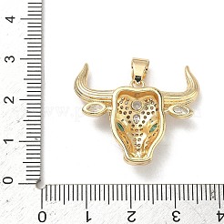Ottone micro spianare pendenti zirconi&nbsp;KK-P350-21B-G