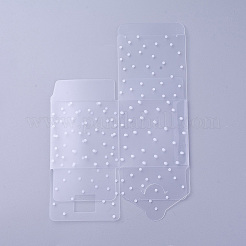 Transparente Kunststoff-PVC-Box Geschenkverpackung&nbsp;LS-CON-WH0068-05