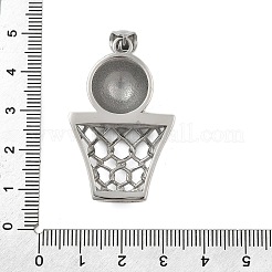 Ciondoli in strass in acciaio inossidabile 304&nbsp;STAS-G346-54P