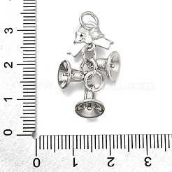 Pendentifs en laiton&nbsp;KK-Q048-18P