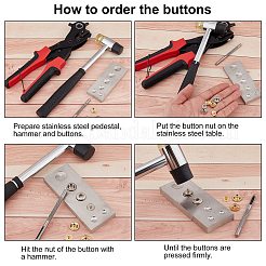Bankblock aus Edelstahl&nbsp;TOOL-WH0122-32P