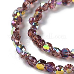 Trasparenti perle di vetro placca fili&nbsp;GLAA-Q099-A01-M01