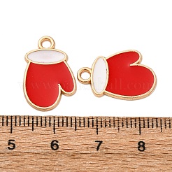 Noël pendentifs émail en alliage&nbsp;ENAM-K080-01B-G