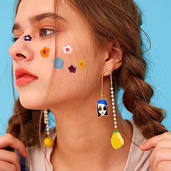 Fabrication de boucles d'oreilles DIY&nbsp;DIY-UN0001-26