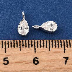 925 Sterling-Silber-Anhänger mit klaren Zirkonia&nbsp;STER-D306-04S-01