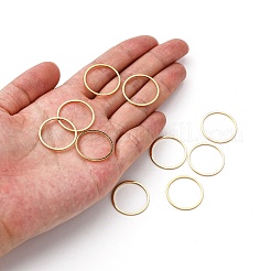 Placcatura ionica (ip) anello di collegamento in acciaio inossidabile 304&nbsp;X-STAS-S079-13-B04-NF