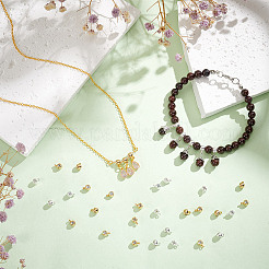 40 pz. 2 ganci in tubo di ottone colorati&nbsp;KK-AR0003-89