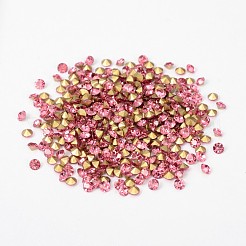 Zurück plattiert Klasse A Diamant Glas wies Strass&nbsp;X-RGLA-SS28-024