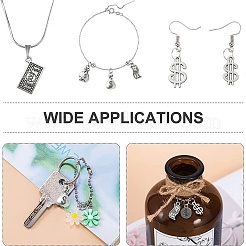 70 pz 7 stili ciondoli in lega di zinco&nbsp;TIBEP-CJ0002-46