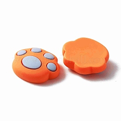 Undurchsichtigen Cabochons&nbsp;LS-RESI-WH0035-17D