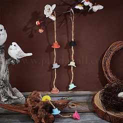 Décoration pendentif en silicone pour chapeau de cowboy&nbsp;HJEW-DR00021