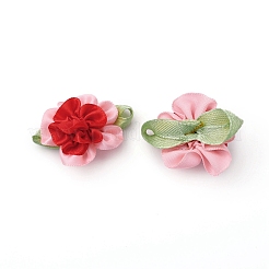 Blumenornament-Zubehör aus Polyesterimitat&nbsp;DIY-TAC0024-01E
