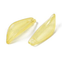 Pulvérisation peint pendentifs en verre transparent&nbsp;GGLA-S054-015E-04