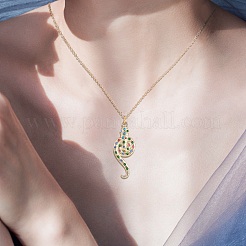 16 pièce pendentif à breloques serpent en alliage zircone cubique pendentif animal couleur mixte pour bijoux collier boucle d'oreille fabrication artisanat&nbsp;JX732A