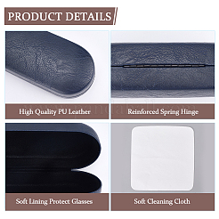 1 funda de cuero sintético para gafas&nbsp;ABAG-CN0001-56A