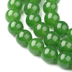 Natürliche chinesische jade/taiwan jade runde perlen stränge&nbsp;GSR063