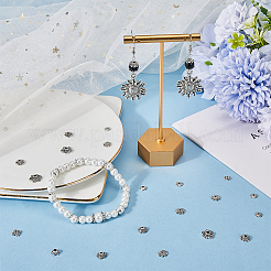 300 pièces 10 capuchons de perles de fleurs en alliage de style tibétain&nbsp;FIND-SC0008-75