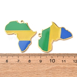 Anhänger aus Edelstahl 304 und Emaille&nbsp;SA-CBA6ECE-01G-G04
