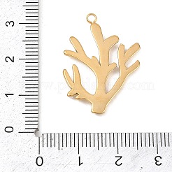 Anhänger aus 304 Edelstahl und ABS-Kunststoff mit Kunstperlen&nbsp;STAS-Z185-05G-01