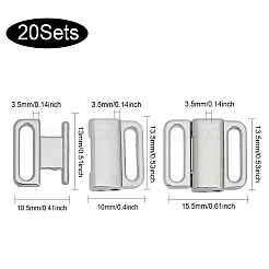 20 Set Bikini-Clips aus Legierung&nbsp;FIND-CA0008-26