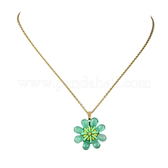 Collane con catena in acciaio inossidabile 304&nbsp;NJEW-MZ00119-06