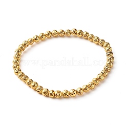 Ensemble de bracelets extensibles à breloques en zircone cubique en forme de coquille pour adolescentes femmes&nbsp;BJEW-JB06850-04