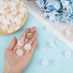 60 Stück Plastikflaschenverschlüsse mit Klappdeckel&nbsp;AJEW-BC0007-12