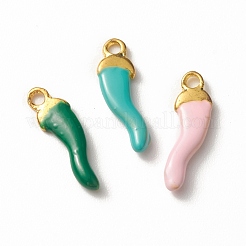 Legierung Emaille Anhänger / charms&nbsp;PALLOY-F259-02G