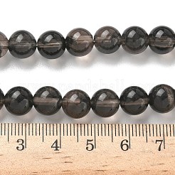 Natürliche Eis Obsidian Perlen Stränge&nbsp;G-P590-A03-8mm-02