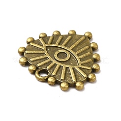Pendente basi di strass in lega stile tibetano&nbsp;PALLOY-M198-34AB