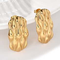 Pendientes de acero inoxidable 304 para mujer&nbsp;EJEW-K306-27G