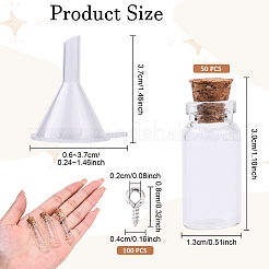 50 bocal en verre&nbsp;DIY-YW0017-27