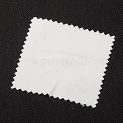 Wildleder Stoff Silber Poliertuch&nbsp;AJEW-G004-04