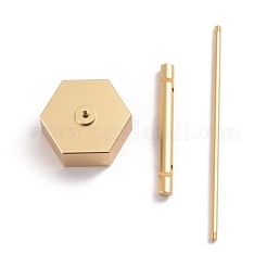 Espositore per orecchini a forma di T in lega di alluminio&nbsp;EDIS-WH0005-07G-A