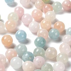 Perline rotonde in morganite naturale da 100 pz 8 mm&nbsp;DIY-LS0002-44