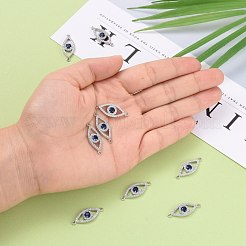 Cz Messing Micro Pave Zirkonia Verbinder&nbsp;ZIRC-L002-45P