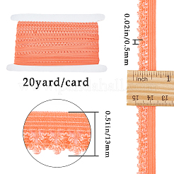 Polyester-Elastikkordeln mit Einzelkantenbesatz&nbsp;EC-GF0001-38C