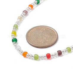 Glasperlenkette für Frauen&nbsp;NJEW-JN04276
