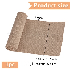 Tissu côtelé extensible en polyester&nbsp;FIND-WH0137-25C