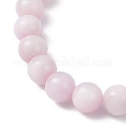 Bracelets en perles naturelles de kunzite et de sélénite&nbsp;BJEW-JB12199