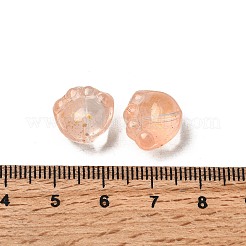 Perles en verre transparentes&nbsp;GLAA-D304-02H