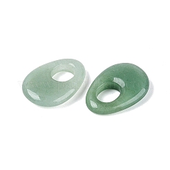 Pendenti avventurina verde naturale&nbsp;G-N361-06B