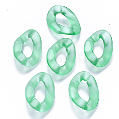Anelli in acrilico trasparente che collega&nbsp;OACR-S036-001B-K06