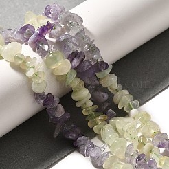 Natürliche neue Jade- und Amethystperlenstränge&nbsp;G-L610-A21-01