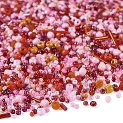 100g 2 Farben Glas Saatperlen&nbsp;SEED-TA0001-17B