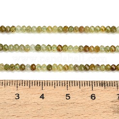 Natürlichen grünen Granat Perlen Stränge&nbsp;GG-CBA77FB-C01-01